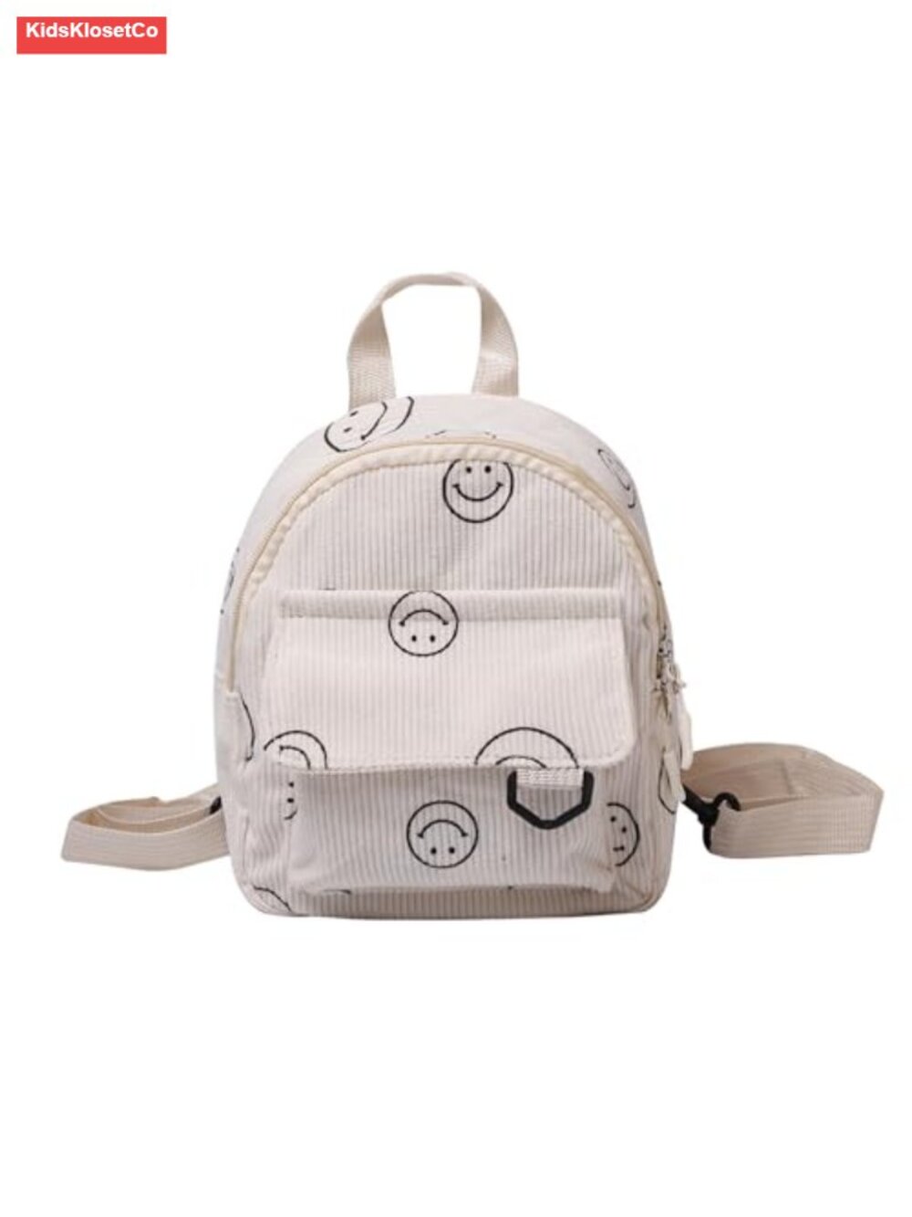 Small Corduroy Mini Backpack Purse Bookbag for Daily Use